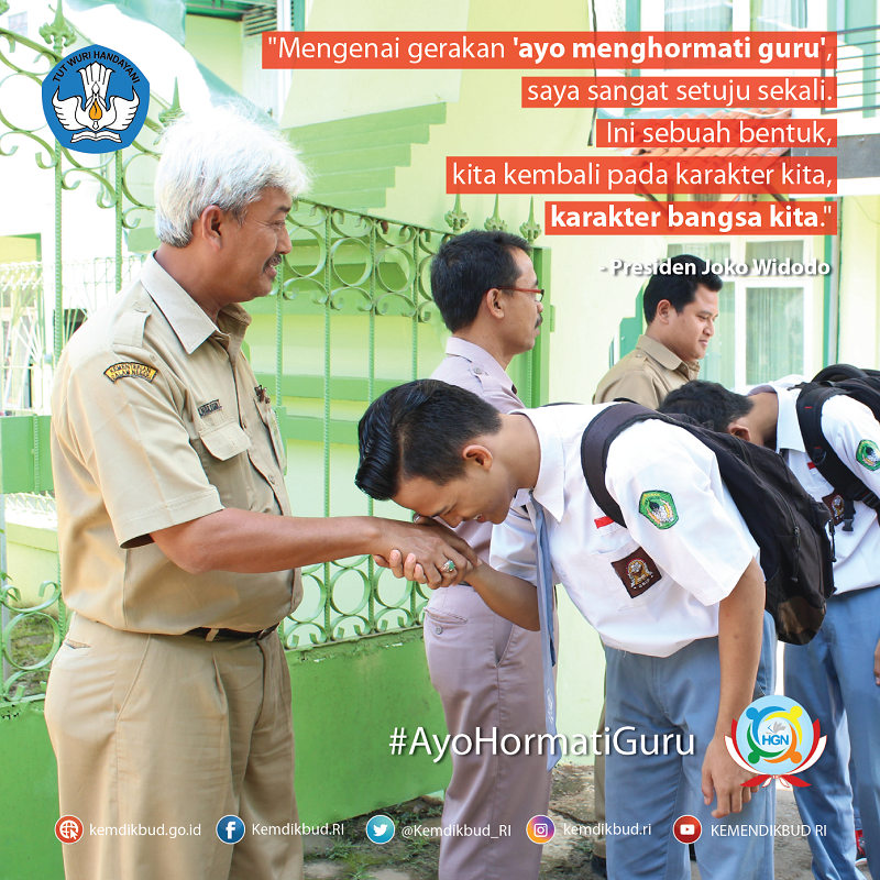 Ayo Hormati Guru! Guru Indonesia Mulia Karena Karya